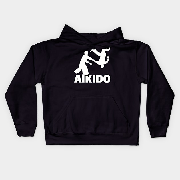 Aikido Kids Hoodie by Designzz